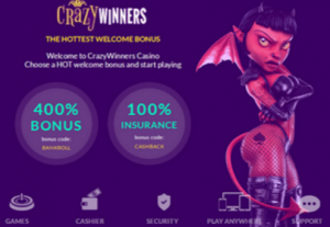 Go Crazy At Crazy Winners Casino